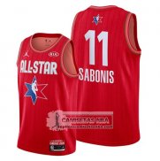 Camiseta All Star 2020 Indiana Pacers Domantas Sabonis Rojo