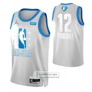 Camiseta All Star 2022 Memphis Grizzlies Ja Morant NO 12 Gris