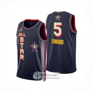 Camiseta All Star 2025 Anthony Edwards NO 5 Azul