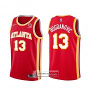 Camiseta Atlanta Hawks Bogdan Bogdanovic Icon 2020-21 Rojo