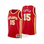 Camiseta Atlanta Hawks Clint Capela NO 15 Icon 2024-25 Rojo