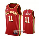 Camiseta Atlanta Hawks Trae Young NO 11 Icon 2022-23 Rojo