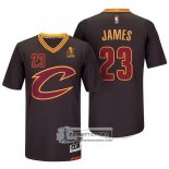 Camiseta Autentico Manga Corta Cavaliers James Negro