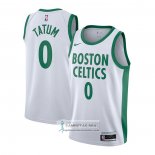 Camiseta Boston Celtics Kemba Walker Ciudad 2020-21 Blanco