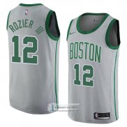 Camiseta Boston Celtics Terry Rozier Iii Ciudad 2018 Gris