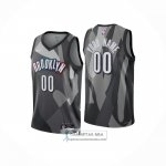 Camiseta Brooklyn Nets Personalizada Ciudad 2024-25 Negro