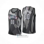 Camiseta Brooklyn Nets Personalizada Ciudad 2024-25 Negro