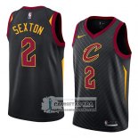 Camiseta Cavaliers Collin Sexton Statement 2018 Negro