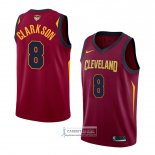 Camiseta Cavaliers Jordan Clarkson Finals Bound Icon 2017-18 Roj