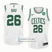 Camiseta Celtics Jabari Bird Association 2018 Blanco