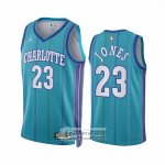Camiseta Charlotte Hornets Kai Jones NO 23 Classic 2023-24 Verde
