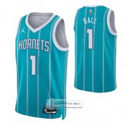 Camiseta Charlotte Hornets LaMelo Ball NO 1 Icon 2022-23 Verde