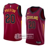 Camiseta Cleveland Cavaliers Billy Preston Icon 2018 Rojo