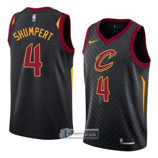 Camiseta Cleveland Cavaliers Iman Shumpert Statement 2018 Negro