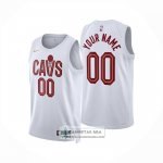 Camiseta Cleveland Cavaliers Personalizada Association 2024-25 Blanco