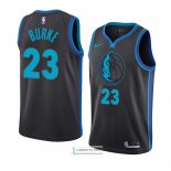 Camiseta Dallas Mavericks Trey Burke Ciudad 2018-19 Azul