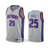 Camiseta Detroit Pistons Derrick Rose Statement 2020-21 Gris