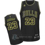 Camiseta Electricidad Moda Bulls Jordan Negro