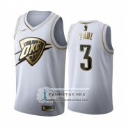Camiseta Golden Edition Oklahoma City Thunder Chris Paul 2019-20 Blanco