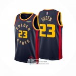 Camiseta Golden State Warriors Draymond Green NO 23 Ciudad 2024-25 Azul