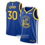 Camiseta Golden State Warriors Stephen Curry NO 30 Icon 2022-23 Azul