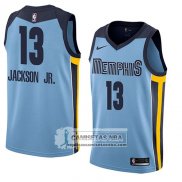 Camiseta Grizzlies Jaren Jackson Jr. Statement 2018 Azul