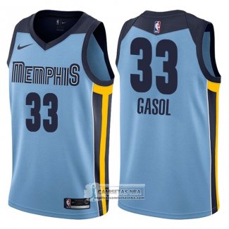 Camiseta Grizzlies Marc Gasol Statement 2017-18 Azul