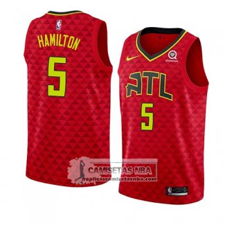 Camiseta Hawks Daniel Hamilton Statement 2018 Rojo