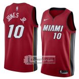 Camiseta Heat Derrick Jones Jr. Statement 2018 Rojo