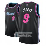 Camiseta Heat Kelly Olynyk Ciudad 2018-19 Negro