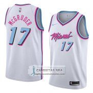 Camiseta Heat Rodney Mcgruder Ciudad 2018 Blanco