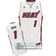 Camiseta Heats Bosh Blanco