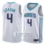 Camiseta Hornets Devonte Graham Association 2018 Blanco