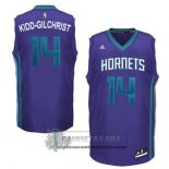 Camiseta Hornets Kidd Gilchrist Purpura