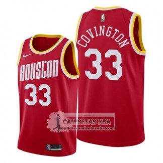 Camiseta Houston Rockets Robert Covington Classic 2019-20 Rojo