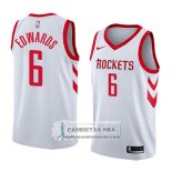 Camiseta Houston Rockets Vincent Edwards Association 2018 Blanco