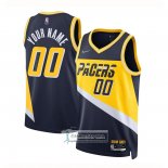 Camiseta Indiana Pacers Personalizada Ciudad 2021-22 Azul