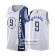 Camiseta Indiana Pacers T.j. Mcconnell Ciudad Blanco