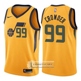 Camiseta Jazz Jae Crowder Statement 2017-18 Amarillo