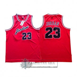 Camiseta Jordan Rojo Negro