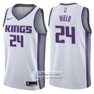 Camiseta Kings Buddy Hield Association 2017-18 Blanco