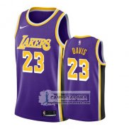 Camiseta Los Angeles Lakers Anthony Davis Statement 2019-20 Violeta