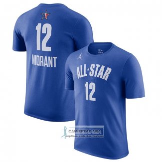 Camiseta Manga Corta All Star 2023 Ja Morant Azul