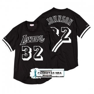 Camiseta Manga Corta Bulls Magic Johnson Negro