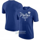 Camiseta Manga Corta Dallas Mavericks Azul
