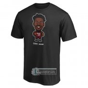 Camiseta Manga Corta Miami Heat Jimmy Butler Star Player Negro