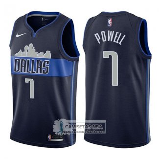 Camiseta Mavericks Dwight Powell Statement Azul