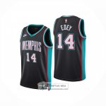Camiseta Memphis Grizzlies Zach Edey NO 14 Classic 2025-26 Negro
