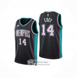 Camiseta Memphis Grizzlies Zach Edey NO 14 Classic 2025-26 Negro