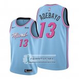 Camiseta Miami Heat Bam Adebayo Ciudad 2019-20 Azul